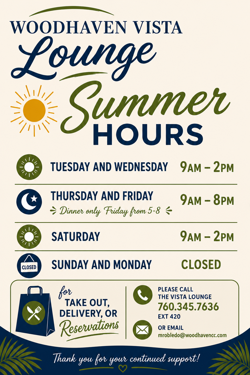 Summer Hours 
