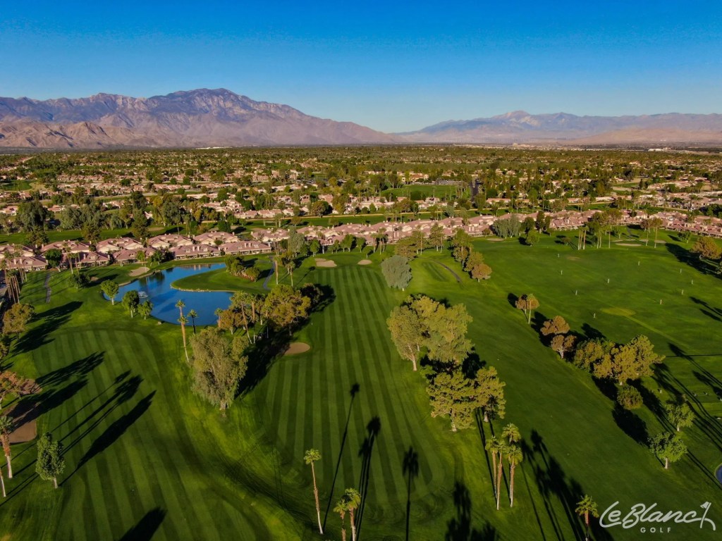 Aerial View of Woodhaven Country Club Palm Desert